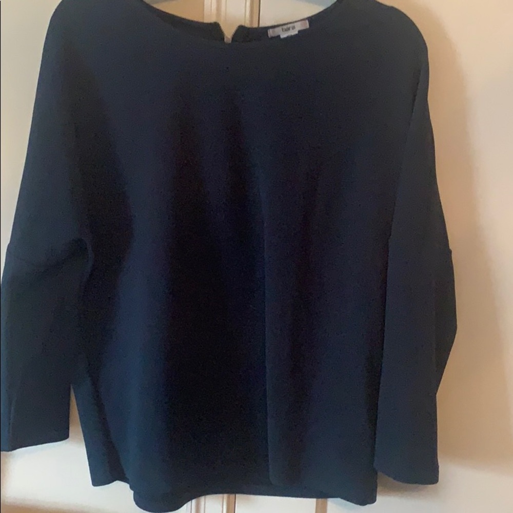 Green textured blouse